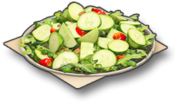 Tiger Salad Appetizer